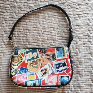 Sydney Love Multicolor Stamp Shoulder Bag